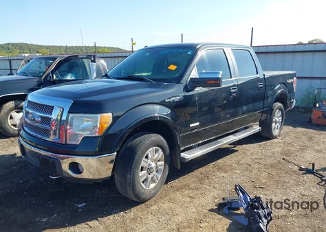 2012 Ford F-150 Lariat from USA, damaged, VIN 1FTFW1ET6CFA72159